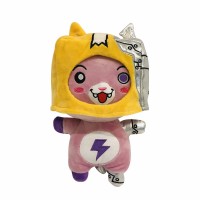 LED Foxy Cyborg Plush Toy-Lankybox Cyborg Series-LankyBot Plush Doll