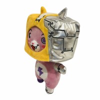 LED Foxy Cyborg Plush Toy-Lankybox Cyborg Series-LankyBot Plush Doll